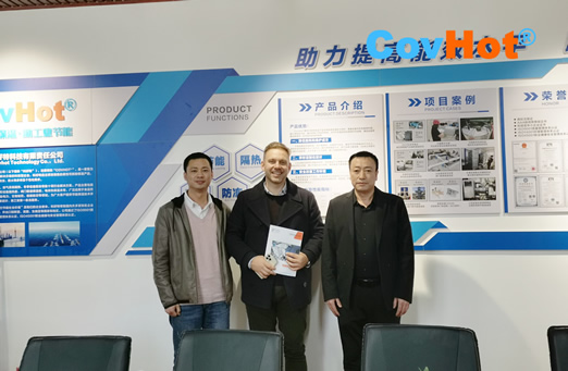 科好特公司迎接俄羅斯客戶參觀考察，洽談合作